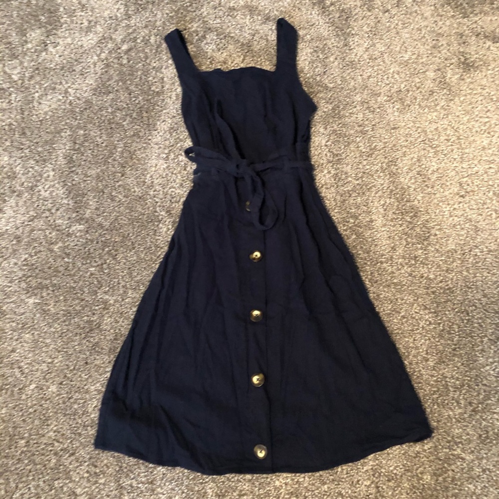 Blue dress
